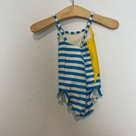 Burberry Baby Sunshine Striped One-Piece Swim Bathing Suit Size 9M 9 Months - Picture 5 of 7
